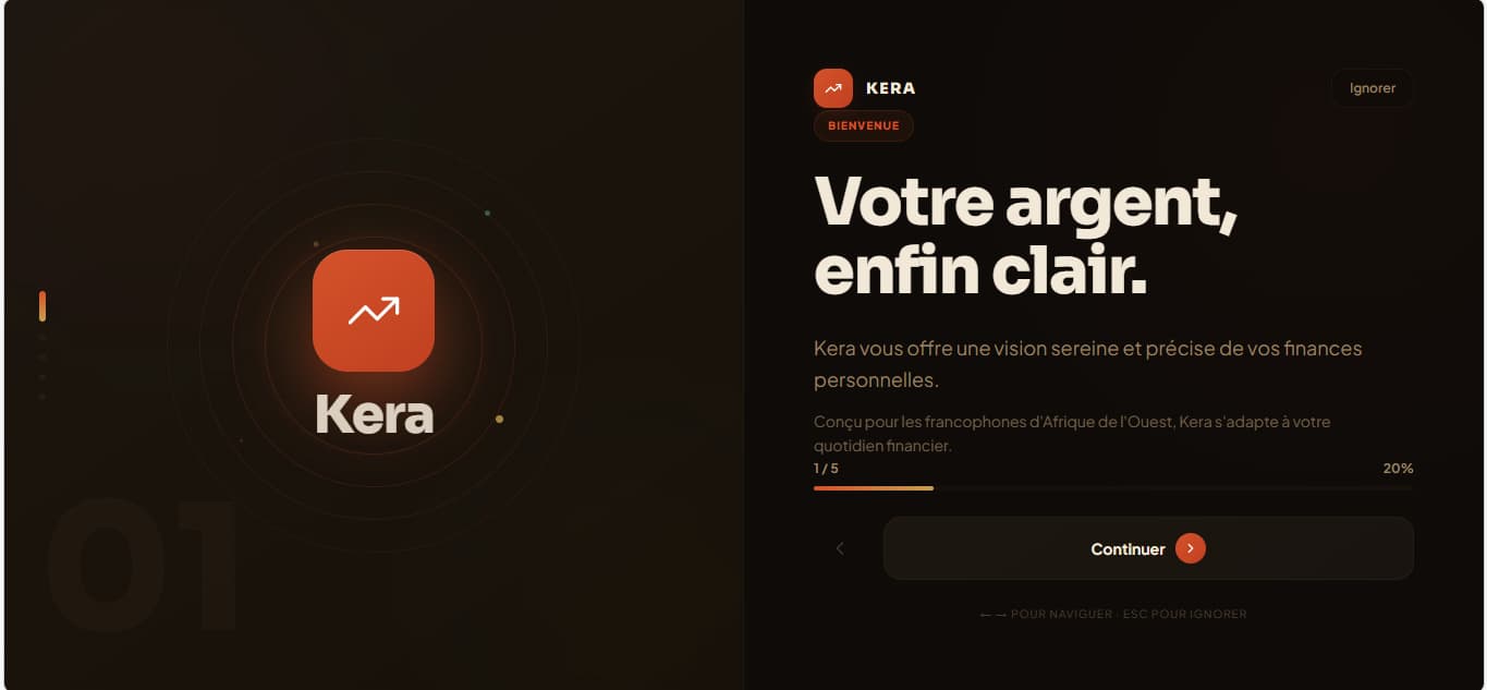 Kera- Application de suivi de budget personnel
